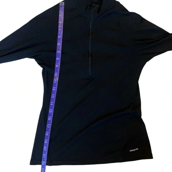 Patagonia Capilene 2 Lightweight Black 1/4 zip Thermal Pullover - Picture 8 of 14